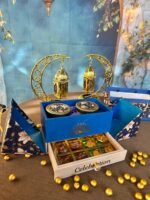 Blue Floral with carrier